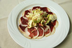 Petto d'oca affumicato"