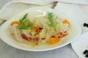 Salmone marinato agli agrumi"