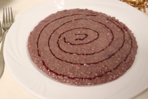 Risotto al teroldego"